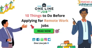 10 Things to Do Before Applying for Remote Work Jobs