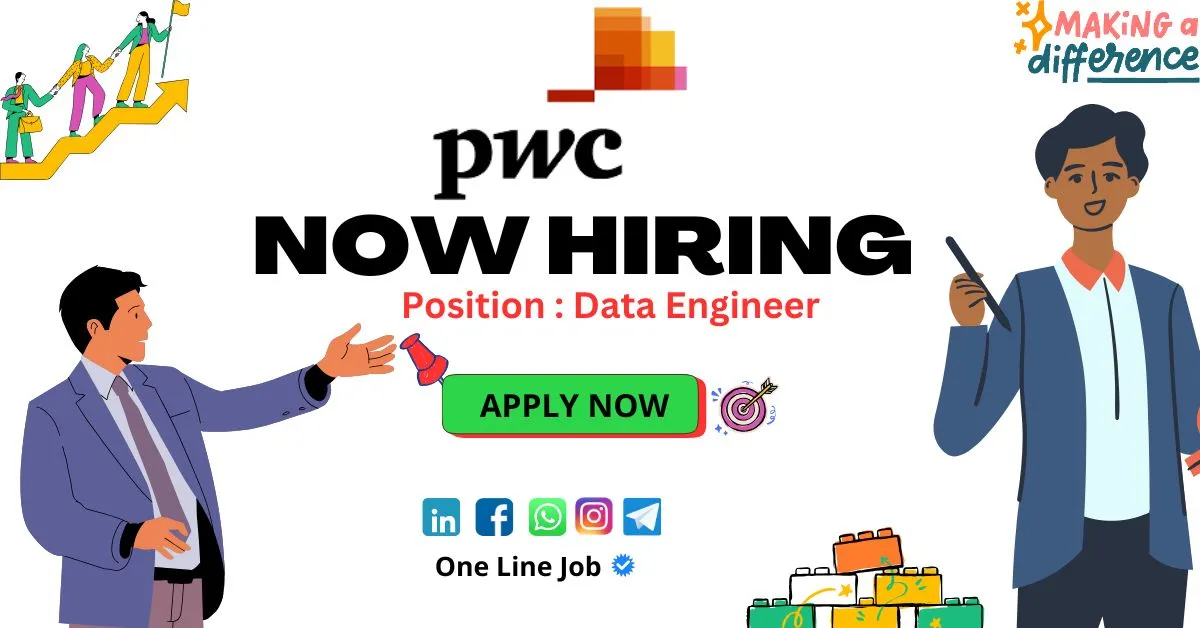 PwC is Hiring for Data Engineer