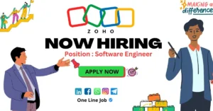 ZOHO is hiring for Software Developer